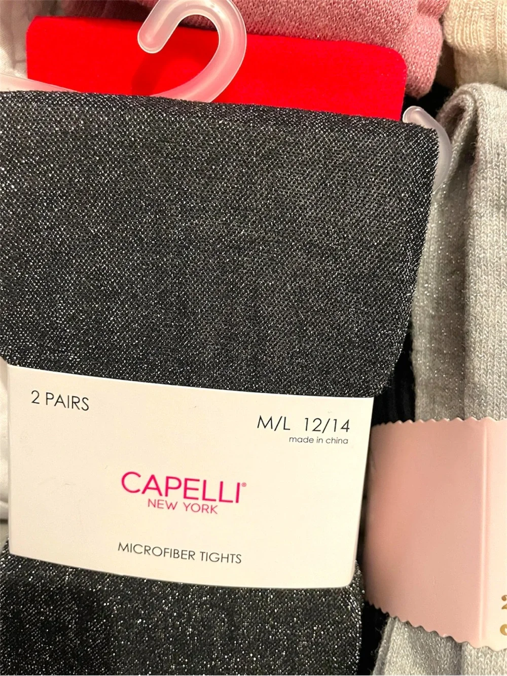 Bundle 10 Pairs Capelli New York Girls Tights Assorted Sizes NWT